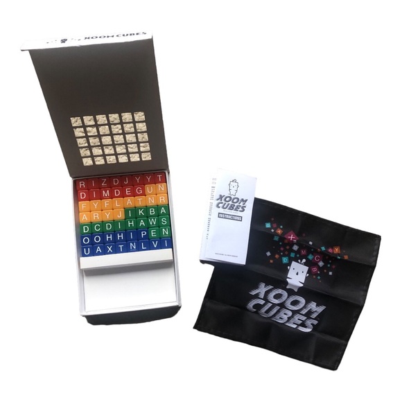 XOOM CUBES Word Race Games for Ages 6+ and for 2-4 Players to Build Vocabulary - Picture 5 of 5